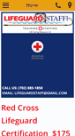 Mobile Screenshot of lifeguardstaff.com